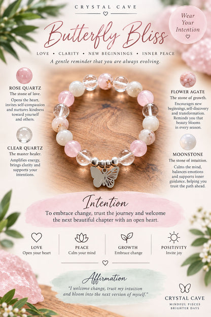 Butterfly Bliss Intention Bracelet